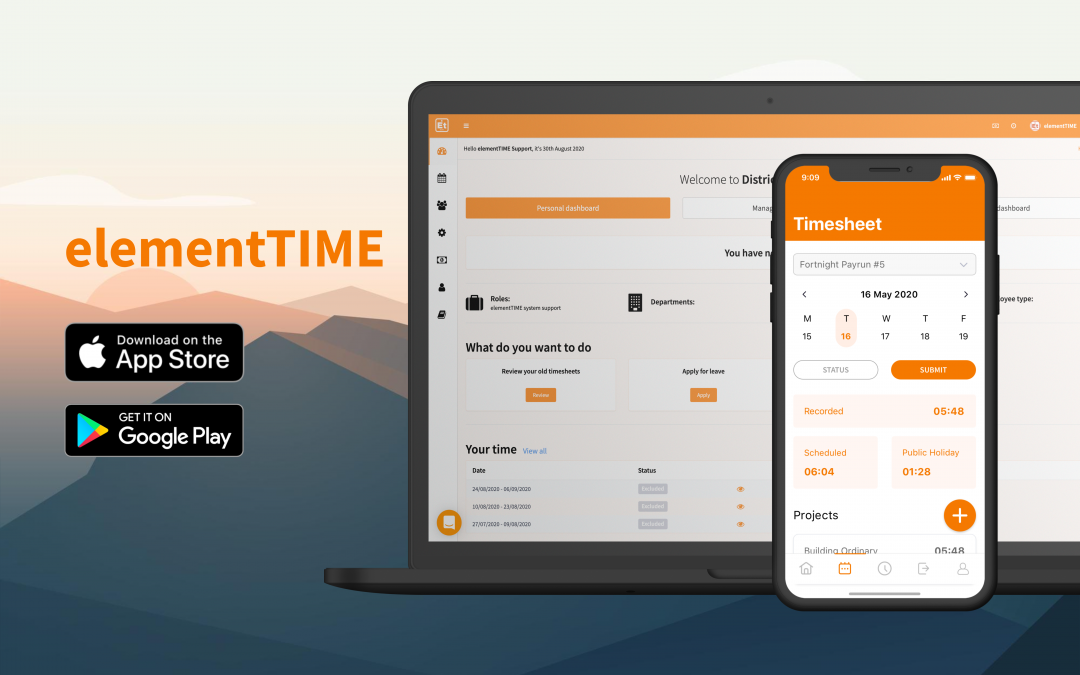 elementTIME release – 9.2 Expected Hours