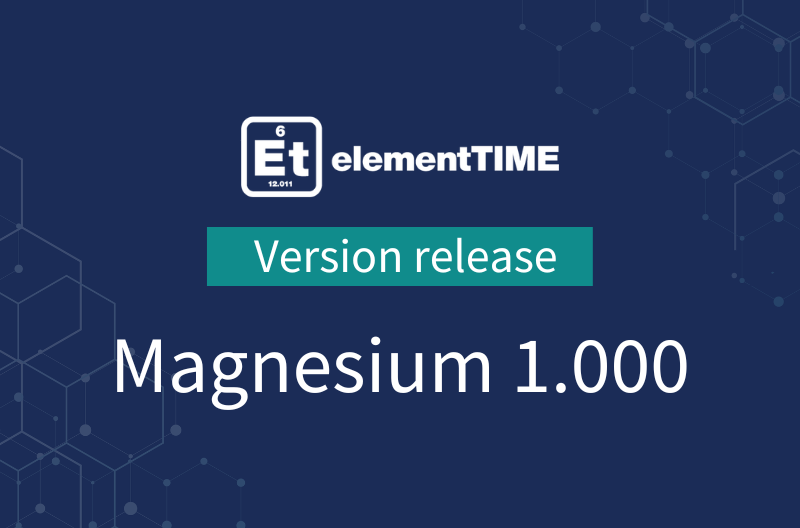 elementTIME Magnesium 1.000
